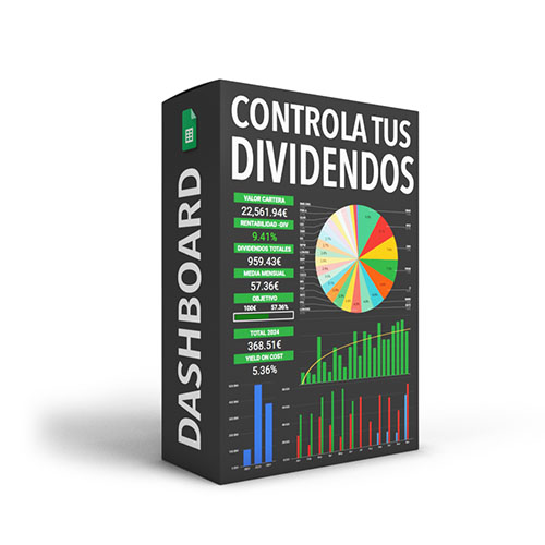 Dashboard de inversiones de Google Sheets para controlar tu cartera por dividendos